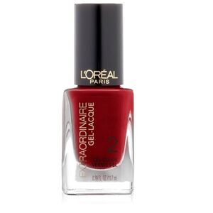 Loreal Extraordinaire Gel Nail Lacquer Color Nail Polish 720 hot couture